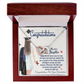 Congratulations My Dear Daughter, Graduation Interlocking Hearts Necklace Senior College Graduation Gifts for Her 2025 Women Friends Daughter Sister, Graduation Necklace for 5th Fifth 8th 6th College Law Middle High S Master Degree Nurse Phd Jewelry Gifts