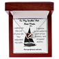 To My Smokin' Hot First Mate - Admired Your Jib Forever Love Necklace - To My Wife Necklace With Message Card - Anniversary Gift For Wife - Soulmate Gift