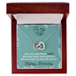 To My Wife Necklace - Gift for Wife Birthday Marriage - To My Soulmate Necklace For Women - To My Wife Necklace From Husband - Wife Birthday Gift- Birthday Gift For Wife from Husband