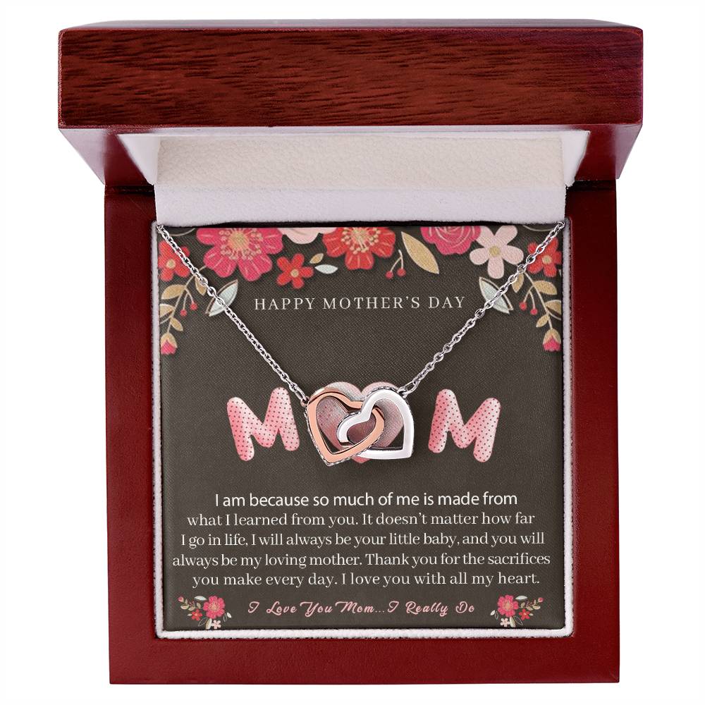 Mothers Day Gifts For Mom From Son Daughter Mom Necklace For Women New Mom Gifts 2026 Birthday Christmas Gifts With Heartfelt Message & Lighted Box, Mom Necklace, Mother Necklace, Mommy Mama Gift, Gift from Daughter, Jewelry for Mom