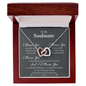 To My Soulmate Necklace - I Choose You -  To My Wife Necklace Anniversary Gift For Wife - Anniversary Gift For Wife from Husband - To My Wife Necklace From Husband - To My Queen -