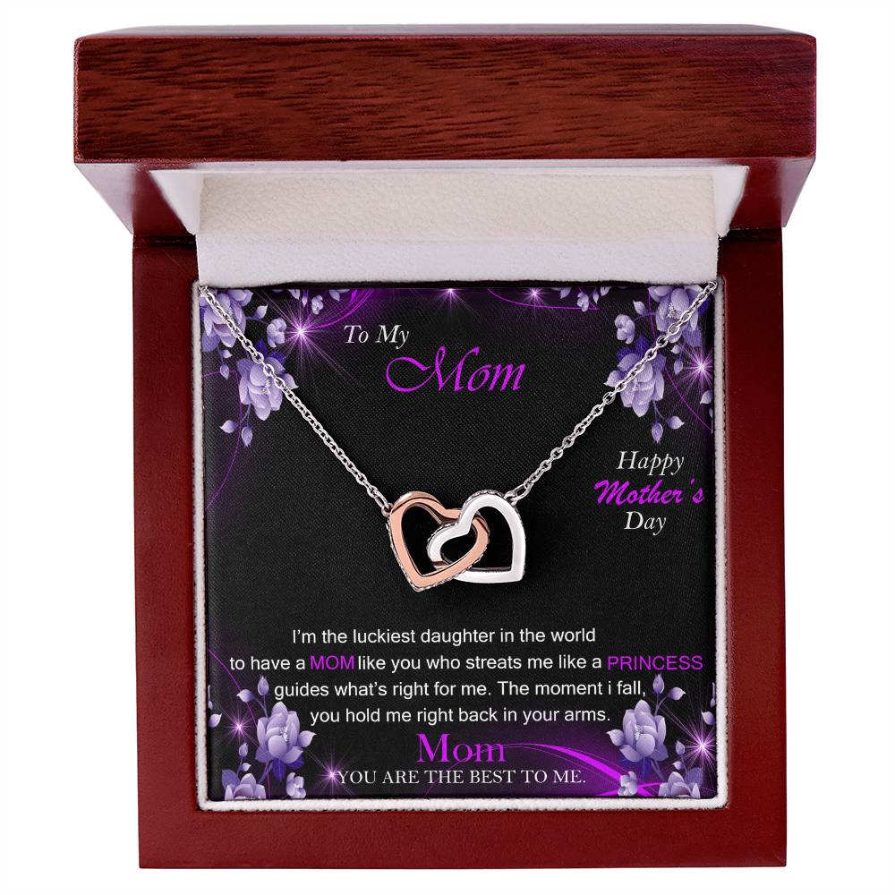Mothers Day Gifts For Mom From Son Daughter Mom Necklace For Women New Mom Gifts 2026 Birthday Christmas Gifts With Heartfelt Message & Lighted Box, Mom Necklace, Mother Necklace, Mommy Mama Gift, Gift from Daughter, Jewelry for Mom