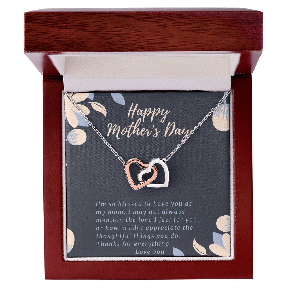 Mothers Day Gifts For Mom From Son Daughter Mom Necklace For Women New Mom Gifts 2026 Birthday Christmas Gifts With Heartfelt Message & Lighted Box, Mom Necklace, Mother Necklace, Mommy Mama Gift, Gift from Daughter, Jewelry for Mom