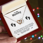 To My Mom Necklace - Mother's Day Gift - Love Message Gift for Mother - Necklace for Mom - Love knot for mom - Gift for Mommy/Mother