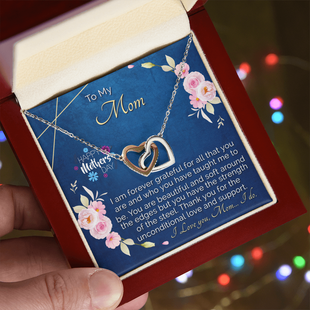 Mothers Day Gifts For Mom From Son Daughter Mom Necklace For Women New Mom Gifts 2026 Birthday Christmas Gifts With Heartfelt Message & Lighted Box, Mom Necklace, Mother Necklace, Mommy Mama Gift, Gift from Daughter, Jewelry for Mom