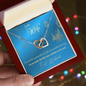 To My Wife Necklace - BEAUTIFUL EID GIFT FOR WIFE - LOVE KNOT - Love Necklace for soulmate - Diamond Necklace for her - Best Birthdat Gift for her - Anniversary Gift