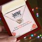 Mother's Day Gift - Mom To Your Family You're The World Pea Pod Necklace - Mother  Necklace Set - Friendship Necklaces - Customize Mothers day  Necklace ,Mothers  day gift - Necklace for mom
