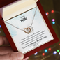 To My Wife, Your An Amazing Wife And Mother Never-Ending Love Necklace - To My Wife Necklace Anniversary Gift For Wife - To My Queen - Birthday Gift For Wife - Gift For Wife - Necklace For Wife