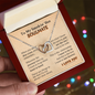 Gift For Your Soulmate - Hand In Hand - Love Knot - To My Smokin' Hot Soulmate - To my Wife Necklace -  anniversary necklace for wife - Necklace with love message for wife - Wife Birthday Surprise