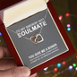 To My Smokin' Hot Soulmate - You Give Me A Boner - To My Wife Necklace From Husband - To My Wife Necklace With Message Card - Dirty Talk - Romantic Gift for wife