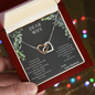 Dear Wife A special necklace to warm her heart - Love Your Husband, To My Soulmate Necklace For Women, Necklace For Wife From Husband, Anniversary Gift For Wife from Husband, Wife Birthday Gift
