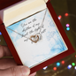 You Are The Rhythm Of My Heart - The Light Of My Soul - A Gift Of Life - Love Necklace for her - To My Queen - To My Wife Necklace Anniversary Gift For Wife