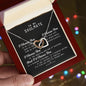 To My Wife Necklace From Husband - To My Beautiful Wife Necklace Boxed Jewellery - Love knot - Anniversary Gift for soulmate - Gift for Wife - To My Queen - To My Wife Necklace Anniversary - Gift For Wife