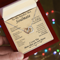 To My Smokin' Hot Soulmate - Gift For Your Soulmate - The One I Want To Be With - To My Queen - To My Wife Necklace Anniversary Gift For Wife - To My Wife Necklace From Husband