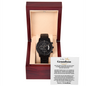 To My Grandson Men's Openwork Watch, randson Christmas Gift Ideas, Birthday Cards For Men, Always Remember Motivational Graduation Gift, Grandson Wedding Gift, Gift From Grandpa To Grandson, From Grandparents Grandma