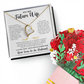 To My Future Wife Necklace - You're the One - Gift for Future Wife - Fiancee Valentine's Day, Anniversary Gift, Birthday Gift, Fiance, Soulmate On Birthday, Anniversary, Wedding Anniversary Romantic Gifts for Her