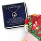 To My Future Wife Necklace With Heartfelt Message & Elegant Box, You're the One, Gift for Future Wife on Anniversary, Bride to be, Fiance, Fiancee Valentine's Day, Anniversary Gift, Soulmate Birthday Gift Ideas