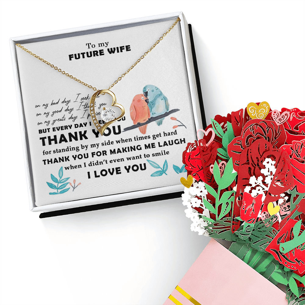 To My Soulmate Necklace For Women, Future Wife Necklace, Fiance Gifts For Her, To My Wife Necklace Wedding Anniversary Present For Wife, Beautiful Soulmate Jewelry On Christmas
