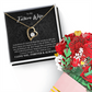 To My Future Wife Necklace With Heartfelt Message & Elegant Box - Valentines Gifts For Her, Sentimental Jewelry Gift For Bride-to-be, Fiance, Soulmate On Birthday, Anniversary, Wedding Anniversary Romantic Gifts for Her