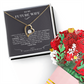 To My Future Wife Necklace, Engagement Gift For Future Wife, Gift for Future Wife on Anniversary, Bride to be, Fiance, Fiancee Valentine's Day, Anniversary Gift, Soulmate Birthday Gift Ideas, Romantic Gifts for Her