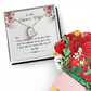To My Future Wife Necklace With Heartfelt Message & Elegant Box - Valentines Gifts For Her, Sentimental Jewelry Gift For Bride-to-be, Fiance, Soulmate On Birthday, Anniversary