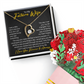 To My Future Wife Necklace From Husband, Gift for Fiancee, To My Wife Necklace, Soulmate Necklace For Women, Future Wife Jewelry, Birthday, Christmas, Valentine Gifts For Girlfriend Message Card, Romantic Gifts For Her