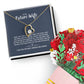 To My Future Wife Necklace With Heartfelt Message & Elegant Box, You're the One, Gift for Future Wife on Anniversary, Bride to be, Fiance, Fiancee Valentine's Day, Anniversary Gift, Soulmate Birthday Gift Ideas