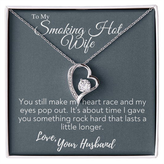 You Still Make My Heart Race Gift Necklace for Wife - To My Wife Necklace From Husband - Personalized Wife Necklace Gift - Couple Necklace Set - Best Gift for wife - Gift for Home-maker
