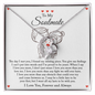 To My Wife Necklace From Husband - Personalized Wife Necklace Gift - To My Soulmate - Forever and Always - Necklace - Romantic message card from husband