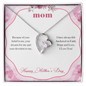 Mothers Day Gifts For Mom From Son Daughter Kids, Mom Necklace For Women, New Mom Gifts, Birthday Christmas Gifts With Heartfelt Message & Lighted Box