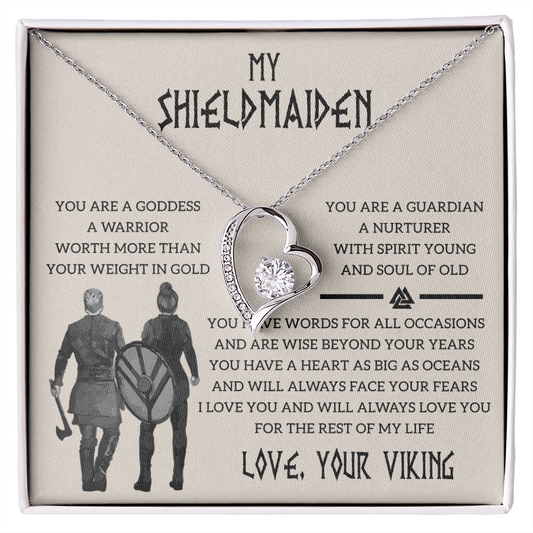To My Wife Necklace - Valentines Day Gifts for Wife - Wife Birthday Gift - to My Wife Necklace From Husband - Personalized Wife Necklace Gift - Wife Birthday Gift- Anniversary Gift for Wife From Husband