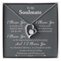 To My Soulmate Necklace - I Choose You - To My Wife Necklace From Husband - To My Queen - To My Wife Necklace Anniversary Gift For Wife - Anniversary Gift For Wife from Husband