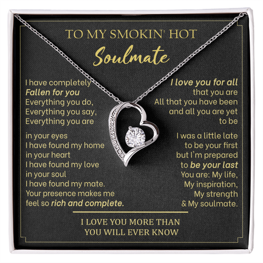 Gift For Your Soulmate - Your Presence Makes Me Complete - Love Knot - Valentines Day Gifts For Wife -  Wife Birthday Gift - Personalized Anniversary Gift for Wife - Gift for your lovely soulmate - Gift for her