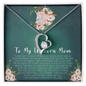To My Unicorn Mom Necklace - Mother's Day Necklace, Birthday Gift For Mom, Mothers Day Gift, Mom Necklace For Women New Mom Gifts Birthday Christmas Gifts With Heartfelt Message & Lighted Box, Mother Necklace, Mom Gift, Jewelry for Mom