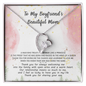 To My Boyfriends Beautiful Mom Necklace, Mothers Day Gifts For Boyfriends Mom From Girlfriend, Personalized Gifts For Mother In Law, Mother's Day Necklace, Best Birthday Present To My Boyfriend Mom Christmas Present Ideas