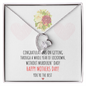Happy Mothers Day You Are The Best Forever Love Necklace, Mother's Day Bonus Mom Necklace Gifts for Women Birthday Gifts for Mom From Daughter Son Best Mom Jewelry Necklace With Cards Gifts for Step Mom Mother in Law