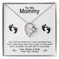 Personalized Wife Necklace Gift - Personalised Baby Bump - To My Mum/Mummy Gift - Mother's day Gift - Gift For Mom