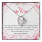 To My Wife Mother's Day Necklace - Happy Mother's Day - Wife Birthday Gift - Anniversary Gift For Wife from Husband- Wife Gift - Wife Necklace