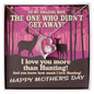 Happy Mother's day - Necklace gift for wife - Necklace for wife - To My Wife Necklace With Message Card - Mother's day Gift from Husband - Love for wife more than hunting - Romantic Wife Gift