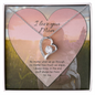 To My Loving Mom Necklace I Love You Mom Knot Pendant Necklace Gifts From Daughter Mom's Birthday Gift Mother's Day Gift Jewelry with Message Card and Gift Box