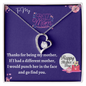 To My Best Mom Necklace from Daughter Son Mother Necklaces Jewelry Birthday Gifts for Mama, Birthday Gift For Mom, Mothers Day Gift, Mom Necklace For Women New Mom Gifts Birthday Christmas Gifts With Heartfelt Message & Lighted Box