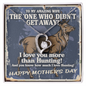 To My Amazing Wife - I love you more than hunting! - Wife Birthday Gift - Anniversary Gift For Wife from Husband - Necklace Gift for wife - To My Wife Necklace - Valentines Day Gifts For Wife