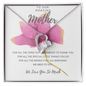 To Our Amazing Mother, We Love You So Much Necklace, Mother's Day Gifts for Mom, Necklace for Mom from Son, Daughter, Birthday Gifts, Wedding Gifts for Mom, Mom Necklace, Mother Necklace, Gift from Daughter, Jewelry for Mom