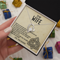 Necklace for Your Wife - an Eternal Love - Love Your Husband - to My Wife Necklace From Husband, to My Soulmate Necklace for Women - Soulmate Necklace for Women - Custom Necklace for Wife