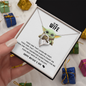 To My Wife - Yoda Best Wife In the Galaxy - Best Gift for wife - Best Wife Gift - Romantic message card for her - Engagement Gift - Anniversary Jewelry for Her