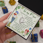 To My Mom I will always be your Little Girl, Love Your Daughter Gifts, To My Loving Mom Necklace I Love You Mom Knot Pendant Necklace Gifts From Daughter Mom's Birthday Gift Mother's Day Gift Jewelry with Message Card and Gift Box