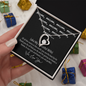 Mom Cute Memorable Mother's Day Gift - We Love You - Gift For My Wife - Romantic Wife Gift - Wife Birthday Surprise - To my Wife Necklace - Necklace with love message for wife