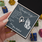 For My Beautiful Wife Love Your Husband, To My Wife Necklace, Valentines Day Gifts For Wife, Wife Birthday Gift, Anniversary Gift For Wife from Husband, Necless Gift for your Honourable soulmate