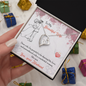 To My Wife Necklace With Message Card - wife gift from husband future husband - Anniversary Gift For Wife - Necklace for soulmate - Diamond Necklace for wife - Handmade Necklace for her Birthday Gift  - Custom Design for her Best day - Wife Gift