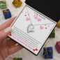 To My Beautiful Wife Forever Love Necklace Gifts